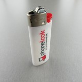 Mini-BIC Feuerzeug mit Gas und Logo Branding - Phonelook