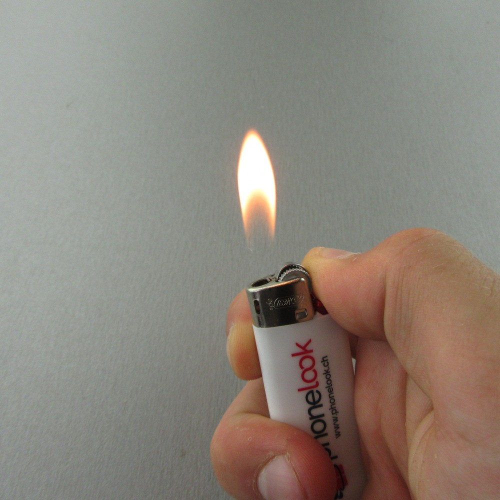 Mini-BIC Feuerzeug mit Gas und Logo Branding - Phonelook