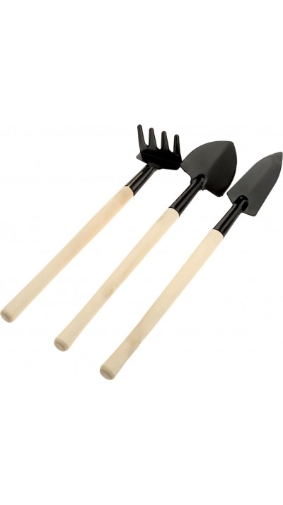 Set utile de 3 mini outils de jardinage - Set pour les travaux de jardinage