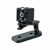 Caméra cube ultra compacte - Enregistrement vidéo Full HD 1080p 12MP, support inclus
