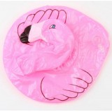 Petit mini flamant gonflable - Porte-gobelet flottant en forme de flamant - Rose