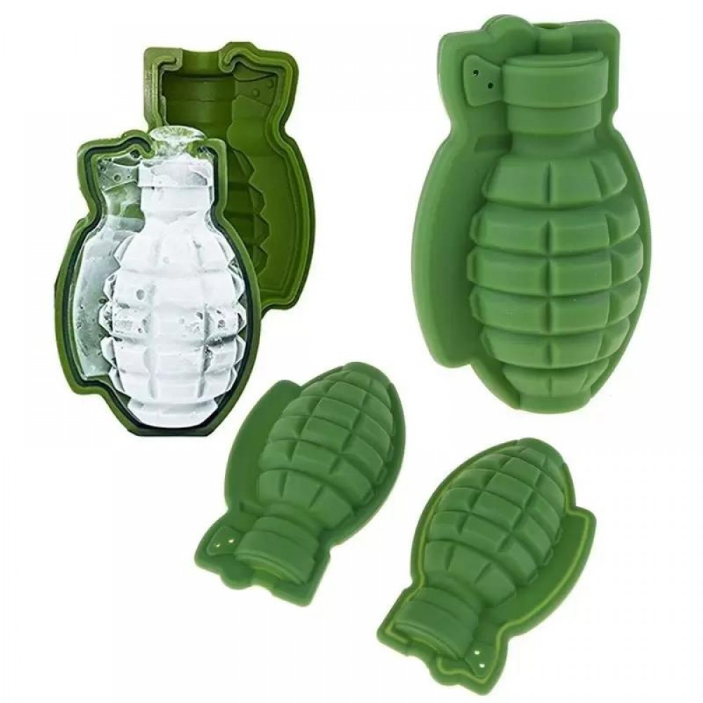 Moule à glaçons grenade - Vert foncé