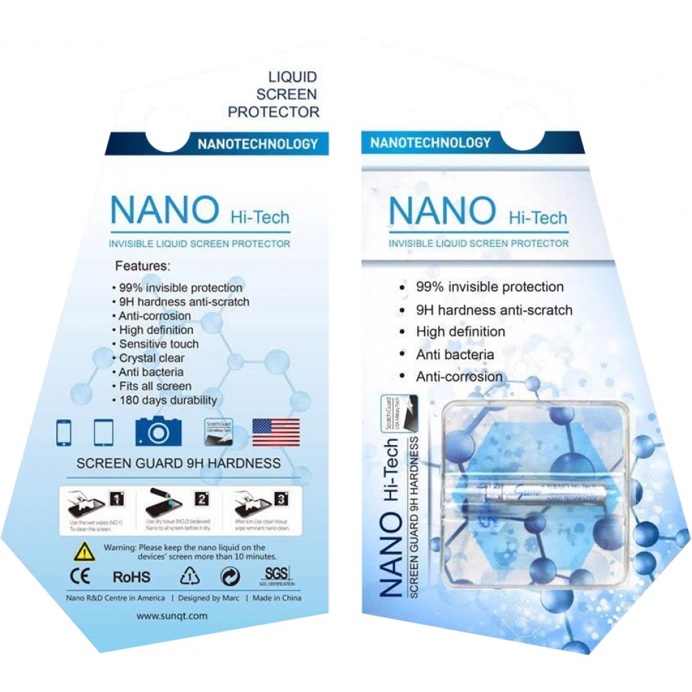 Nano Hi-Tech protection liquide 9H Display Protect Screen Guard