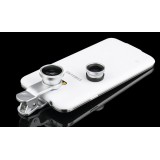 Objectifs photos pour smartphone avec clip universel (3 en 1)