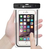 Pochette étanche waterproof pour smartphone avec capacité tactile PhoneLook - Noir