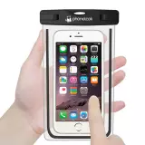 Pochette étanche waterproof pour smartphone avec capacité tactile PhoneLook - Noir