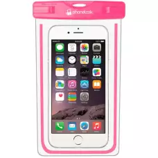 Pochette étanche waterproof pour smartphone avec capacité tactile PhoneLook - Rose