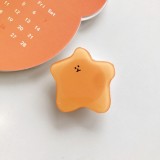 Phone Grip - Austauschbare Finger & Einhand Halterung für Smartphone / Tablets - Sonne mit Gesicht