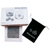 Set de glaçons créatifs avec cubes en pierre Whisky / Cocktails / Boissons (9 pièces)