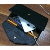 Smartphone Brieftasche (<= 5.5") - Schwarz
