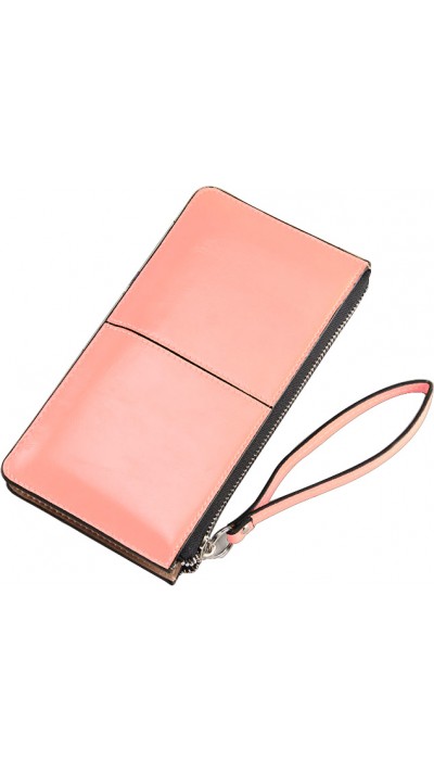 Smartphone Brieftasche <= 5.5 Inch hell- Rosa