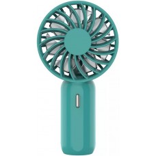 Pocket mini ventilateur à main pour les déplacements - puissance réglable à 3 niveaux avec accu - Vert foncé