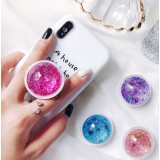 Pop Socket Water Stars - Support de doigt interchangeable pour Smartphone / Tablettes - Rose clair