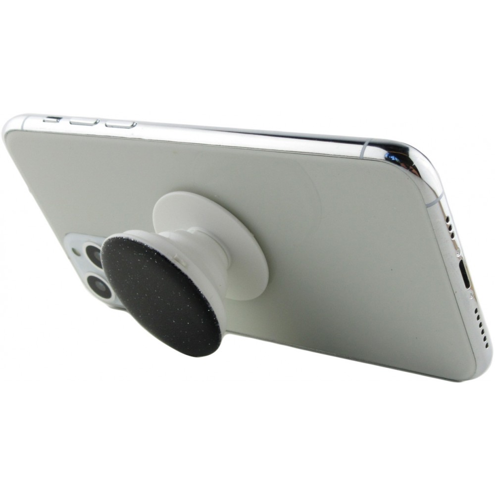 Pop Socket 3D Paillettes - Supp- Ort de doigt interchangeable pour Smartphone / Tablettes - Or