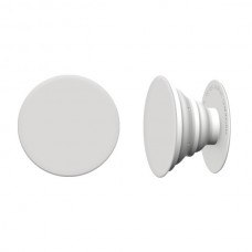 Pop Socket - Austauschbare Finger & Einhand Halterung für Smartphone / Tablets - Weiss
