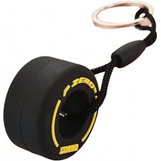 Porte-clés / bijoux universel - Pneu "Zero" Pirelli F1 Sport - noir/jaune