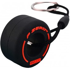 Porte-clés / bijoux universel - Pneu "Zero" Pirelli F1 Sport - noir/- Rouge