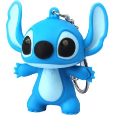 Universeller Schlüsselanhänger / Schlüsselring - Lilo & Stitch Figur Stitch - Blau
