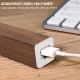 Power Bank Eleven Wood batterie externe 3000mAh bois véritable - Cherry