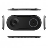 Qi wireless duales Ladegerät für Smartphone (iPhone und Android) und Apple Watch - Schwarz