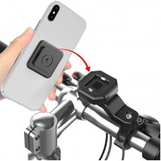 Quick Lock - Smartphone Halterung für Fahrrad und Motorbike mit Quick Release Funktion - Schwarz