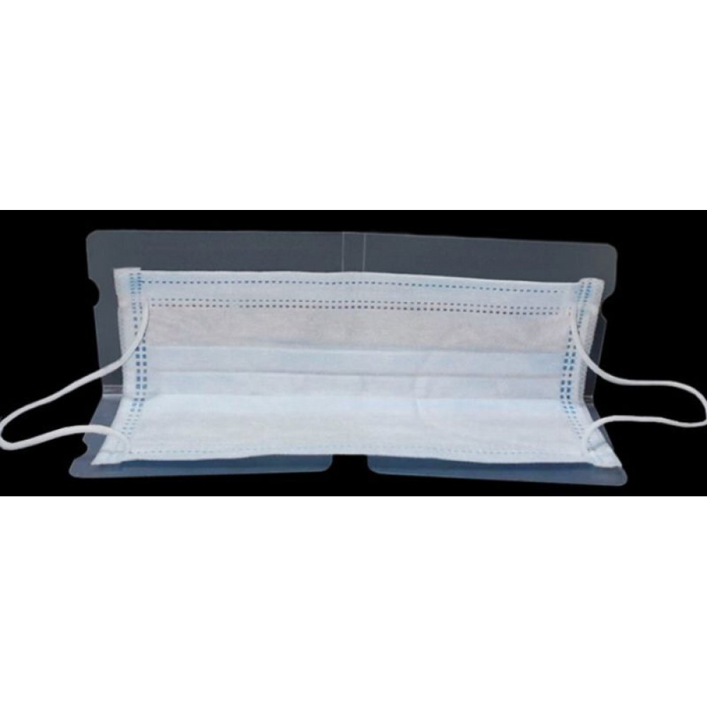 Flexibler Aufbewahrungsbehälter für chirurgische Masken (10 Stück)