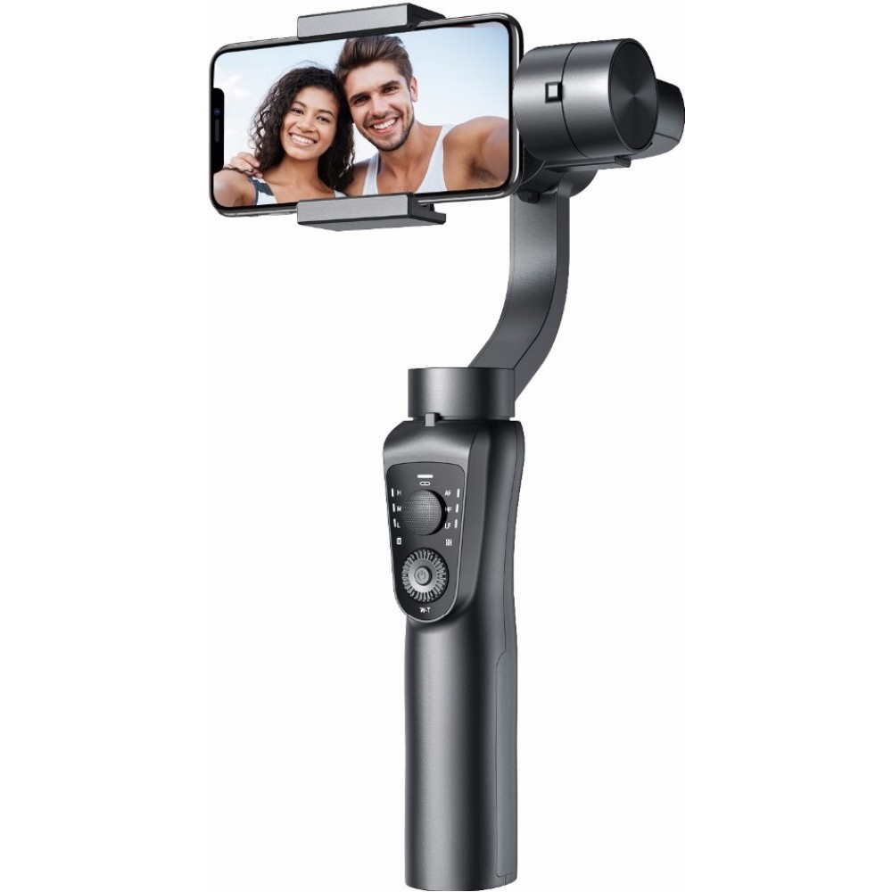 Gimbal stabilisateur S5B à 3 axes universel avec Bluetooth image balance - Noir