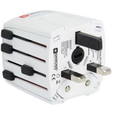 SKROSS Universal Adaptateur secteur - Multi-adaptateur de voyage Europe / USA / UK / Australie