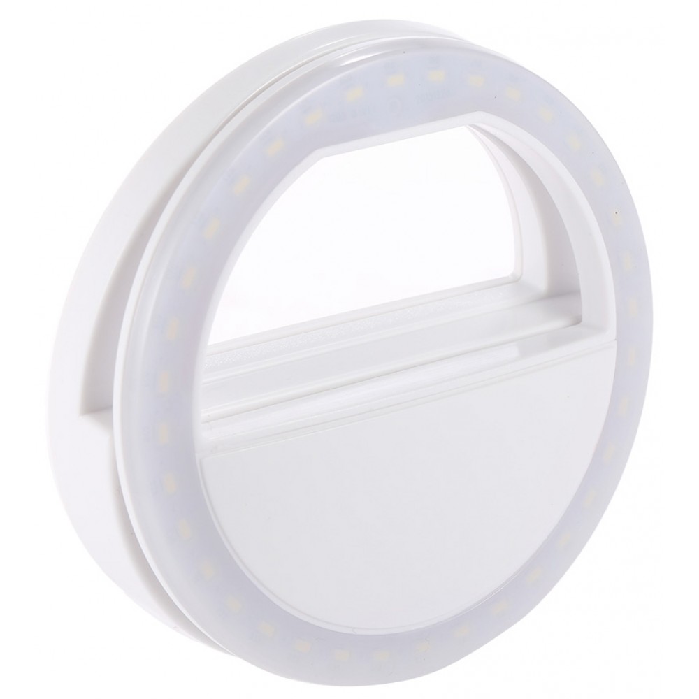 Universal Selfie LED Ring "Beauty Star-Light" - 3 Stufen Helligkeit / Akku