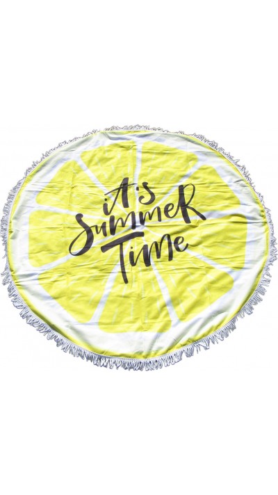 Serviette de plage et de bain créative de taille universelle - Citrus Summer Time