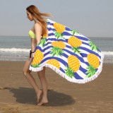 Serviette de plage et de bain créative de taille universelle - Citrus Summer Time