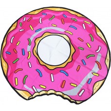 Kreatives Strand- & Badetuch Universalgrösse in Form Donut - Donut