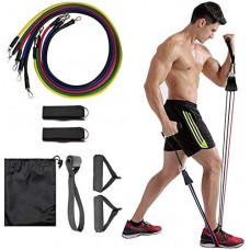 Cordes élastiques de musculation Ensemble de bandes pour sport/fitness (5Kg-45Kg)