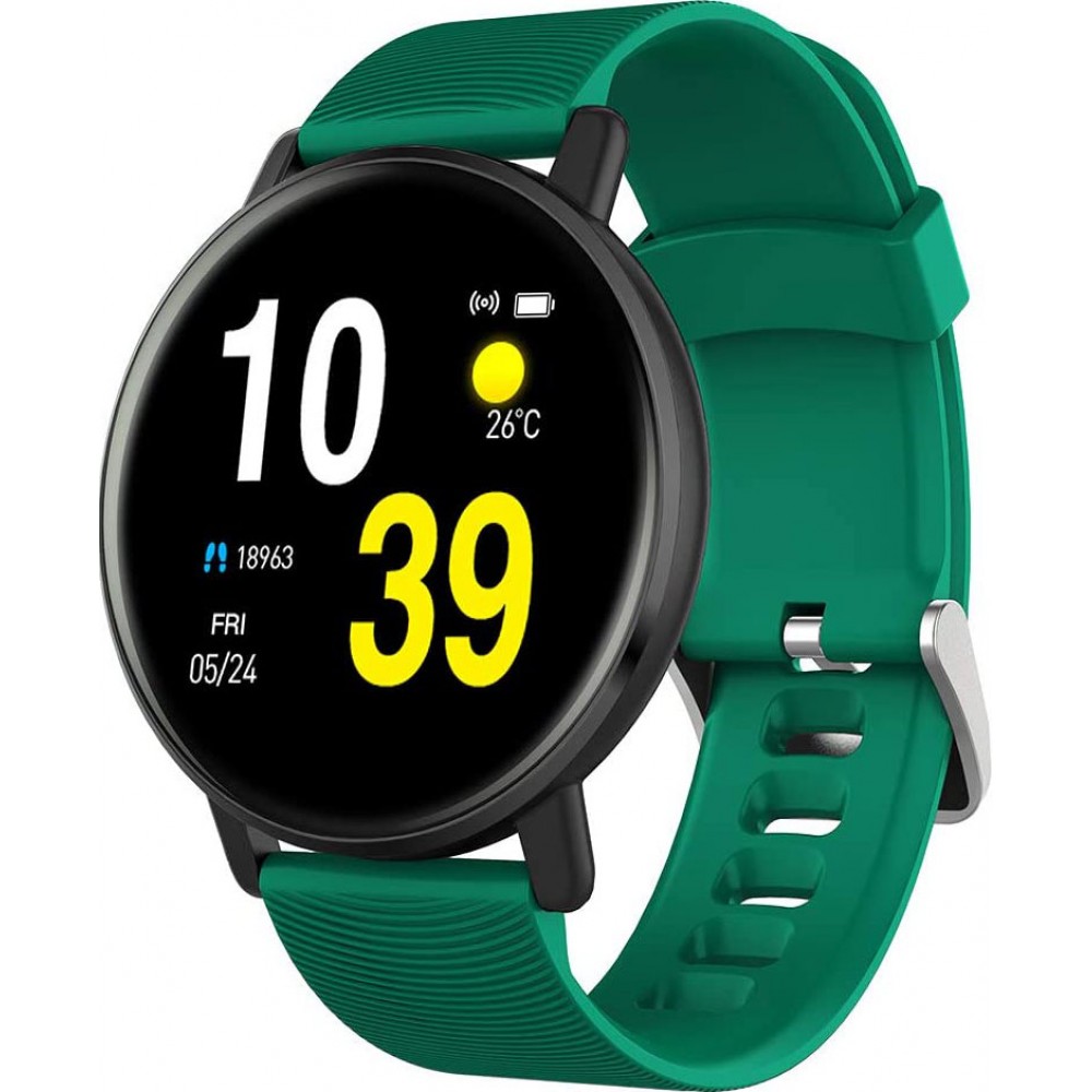 Smart Watch Fitness H5 - IP67 wasserdicht, Schrittzähler, Herzfrequenz - kompatibel mit IOS und Android - Grün