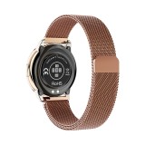 Smart Watch HDT8 intelligente Uhr mit magnetischem Armband universal Grösse - Gold