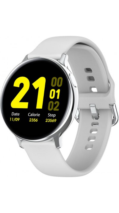 WearFit S20 - Fitness Tracker Smart Watch inkl. Touchscreen + Sportprogramme - Weiss