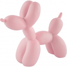 Retro kreative Deko Statue im Hund-Luftballon Look / Dog Design - Rosa