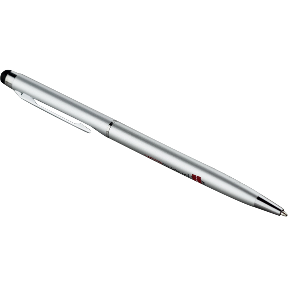 Stylet de précision universel - Touch-pen pour écrans tactiles avec stylo - PhoneLook - Argent