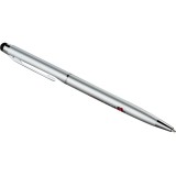 Universal präzisions Stylus - Touch-Pen für Touchscreens inkl. Kugelschreiber - PhoneLook Silber