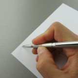 Stylet de précision universel - Touch-pen pour écrans tactiles avec stylo - PhoneLook - Argent