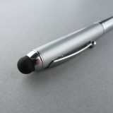 Universal präzisions Stylus - Touch-Pen für Touchscreens inkl. Kugelschreiber & LED 3 in 1 - Zufällige Farbe