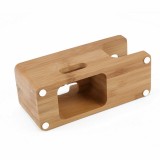 Universal iPhone + Apple Watch Halter Deluxe - Ständer aus Bamboo Holz