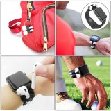 Support en silicone anti-perte écouteur Airpods pour montre Apple Watch - Turquoise