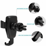 Wireless Smartphone Halterung Car Mount 10W Qi Universal Halterung Klammer- & Kleb Aufsatz - Schwarz