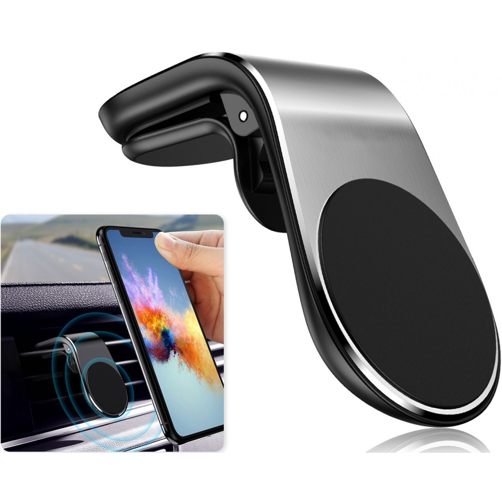 Support universel magnétique pour téléphone de voiture avec pince - Fixation pour Smartphones légers