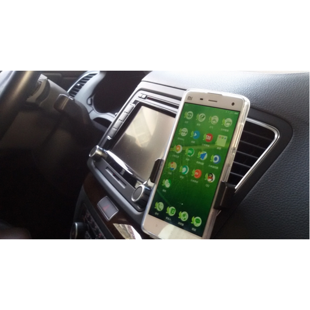 Support universel rotatif à 360° pour smartphone ventilation du véhicule pour les natels légers