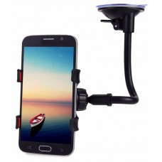 Support téléphone universel pour voiture - avec ventouse / support pour smartphone jusqu'à 9.5 cm