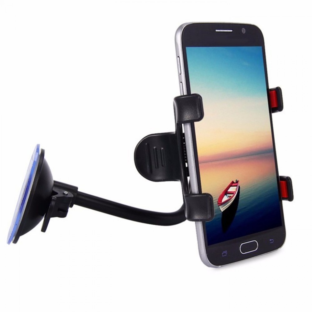 Support téléphone universel pour voiture - avec ventouse / support pour smartphone jusqu'à 9.5 cm