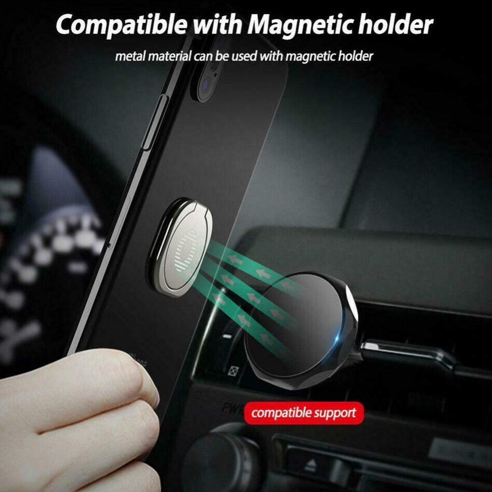 Anneau support 360° - Support de doigt interchangeable pour Smartphone / Tablettes - Or - Rose