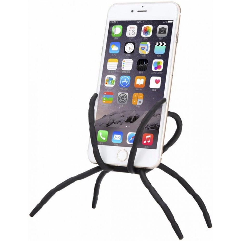 Support universel Spider - Support multifonctionnel pour Smartphone - Bureau / Maison / Voiture